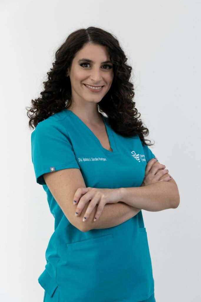 Portrait of Dr Layla Haddad, orthodontist at Bright Smile Dental Clinic